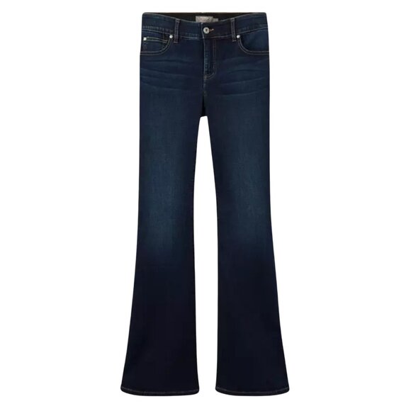 Torrid Bombshell Flare High-Rise Dark Wash Jeans - Size 10R - Picture 4 of 11